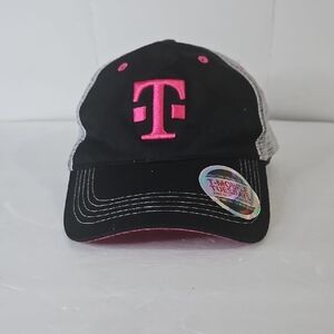 Black and Pink Cap